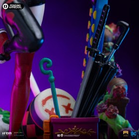 Harley Quinn Deluxe (Gotham City Sirens) DC Comics Art 1/10 Scale Statue by Iron Studios