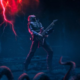 Eddie Munson Stranger Things Deluxe Art 1/10 Scale Statue by ron Studios