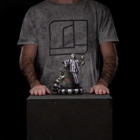 Beetlejuice Art 1/10 Scale Statue by Iron Studios