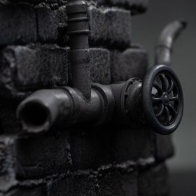 Michelangelo Black and White Variant Teenage Mutant Ninja Turtles Art 1/10 Scale Statue by Iron Studios