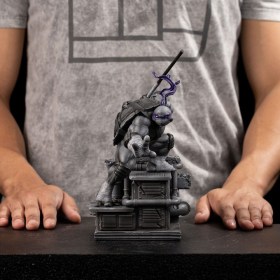 Donatello Black and White Variant Teenage Mutant Ninja Turtles Art 1/10 Scale Statue by Iron Studios