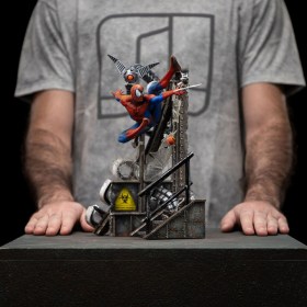 Spider-Man 10th Anniversary Spider-Man Art 1/10 Scale Statue by Iron Studios