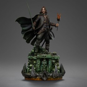 Aragorn Unleashed The Lord of the Rings Art 1/10 Scale Statue by Iron Studios