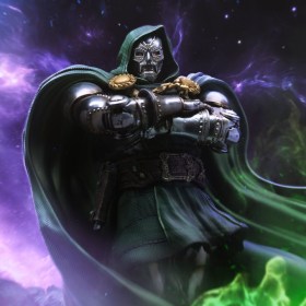 Doctor Doom The Infinity Gauntlet Marvel Legends Diorama 1/10 Statue by Iron Studios