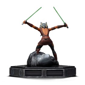Ahsoka Tano Star Wars The Clone Wars Art 1/10 Scale Statue by Iron Studios