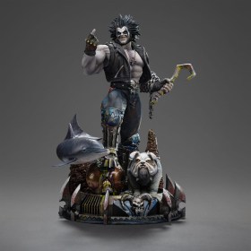 Lobo Unleashed DC Comics Art 1/10 Scale Statue by Iron Studios