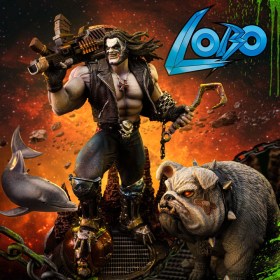 Lobo Unleashed DC Comics Art 1/10 Scale Statue by Iron Studios