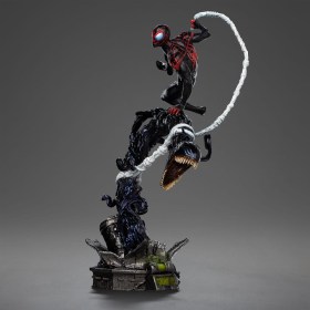 Miles Morales Spider-Man vs. Villains Diorama BDS Art 1/10 Scale Statue by  Iron Studios