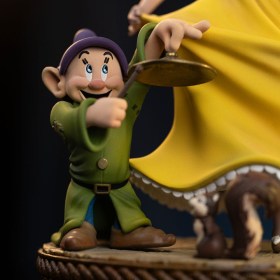 Snow White and Dopey Art 1/10 Scale Statue by Iron Studios