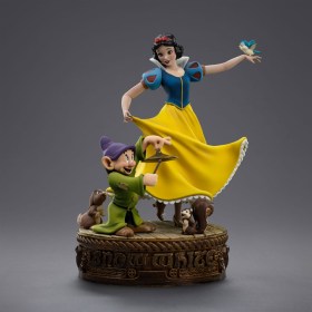Snow White and Dopey Art 1/10 Scale Statue by Iron Studios