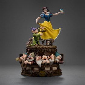 Snow White and the Seven Dwarves Deluxe Art 1/10 Scale Statue by Iron Studios