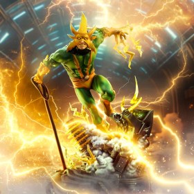 Electro Spider-Man vs. Villains Diorama BDS Art 1/10 Scale Statue by Iron Studios