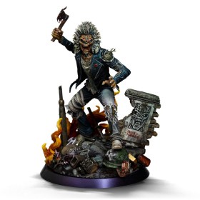 Eddie 50th Year Anniversary Iron Maiden Art 1/10 Scale Statue by Iron Studios