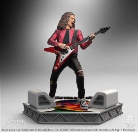 Kirk Hammett Limited Edition Metallica Rock Iconz Statue by Knucklebonz