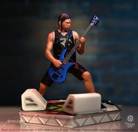 Robert Trujillo Limited Edition Metallica Rock Iconz Statue by Knucklebonz