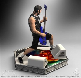 Robert Trujillo Limited Edition Metallica Rock Iconz Statue by Knucklebonz