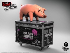 The Pig Pink Floyd Rock Ikonz On Tour Statues by Knucklebonz