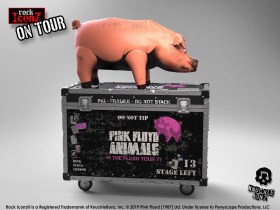 The Pig Pink Floyd Rock Ikonz On Tour Statues by Knucklebonz