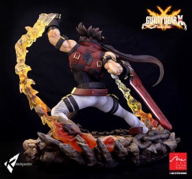 Sol Badguy The Bounty Hunter Guilty Gear Xrd Revelator Diorama by Kinetiquettes