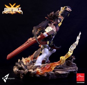 Sol Badguy The Bounty Hunter Guilty Gear Xrd Revelator Diorama by Kinetiquettes