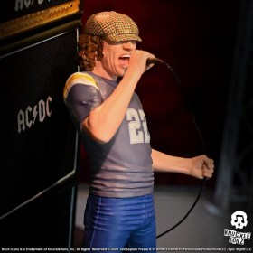 Brian Johnson AC/DC Rock Iconz Statue by Knucklebonz