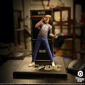 Brian Johnson AC/DC Rock Iconz Statue by Knucklebonz