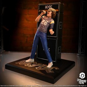 Brian Johnson AC/DC Rock Iconz Statue by Knucklebonz