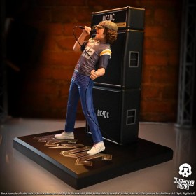 Brian Johnson AC/DC Rock Iconz Statue by Knucklebonz