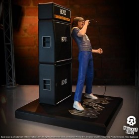 Brian Johnson AC/DC Rock Iconz Statue by Knucklebonz