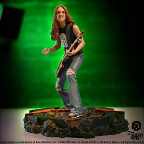 Cliff Burton II Metallica Rock Iconz Statue by Knucklebonz