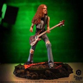 Cliff Burton II Metallica Rock Iconz Statue by Knucklebonz