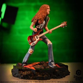 Cliff Burton II Metallica Rock Iconz Statue by Knucklebonz