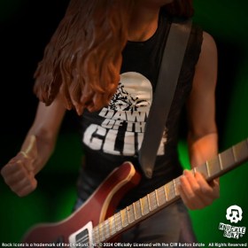 Cliff Burton II Metallica Rock Iconz Statue by Knucklebonz
