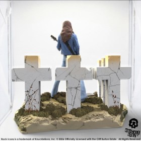 Cliff Burton III Metallica Rock Iconz Figure by Knucklebonz