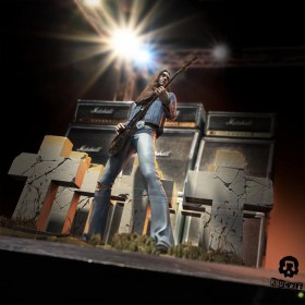 Cliff Burton III Metallica Rock Iconz Figure by Knucklebonz