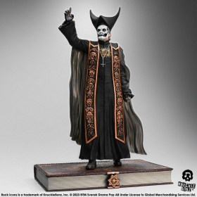 Papa Emeritus IV (Black Robes) Ghost Rock Iconz 1/9 Statue by Knucklebonz