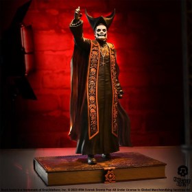 Papa Emeritus IV (Black Robes) Ghost Rock Iconz 1/9 Statue by Knucklebonz