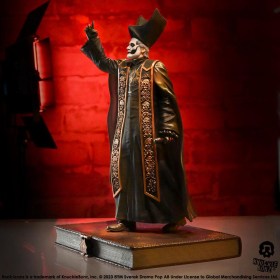 Papa Emeritus IV (Black Robes) Ghost Rock Iconz 1/9 Statue by Knucklebonz