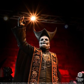 Papa Emeritus IV (Black Robes) Ghost Rock Iconz 1/9 Statue by Knucklebonz