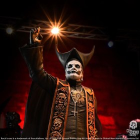 Papa Emeritus IV (Black Robes) Ghost Rock Iconz 1/9 Statue by Knucklebonz