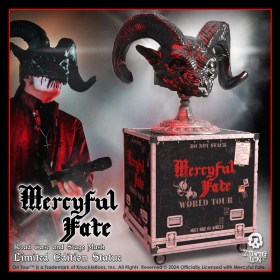 Mercyful Fate Rock Ikonz On Tour Road Case Statue & Stage Mask Set World Tour by Knucklebonz