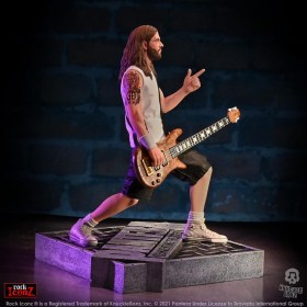 Rex Brown (Reinventing the Steel) Pantera Rock Iconz Statue by Knucklebonz