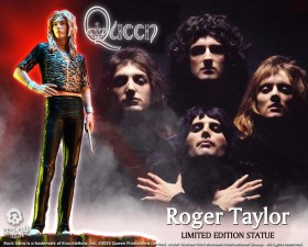 Roger Taylor II (Sheer Heart Attack Era) Queen Rock Iconz Statue by Knucklebonz