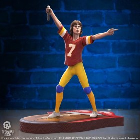 Mick Jagger US Tour 1981 (Burgundy Jersey) Rolling Stones Rock Iconz Statue by Knucklebonz