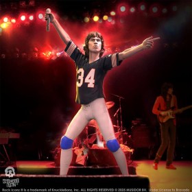 Mick Jagger US Tour 1981 (Black Jersey) Rolling Stones Rock Iconz Statue by Knucklebonz