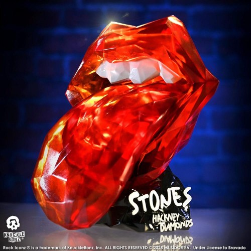 Licks (Hackney Diamonds Version) Rolling Stones 3D Vinyl Statue by Knucklebonz
