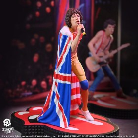 Mick Jagger (Tattoo You Tour 1981) The Rolling Stones Rock Iconz Statue by Knucklebonz