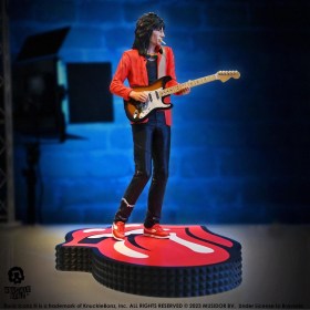 Ronnie Wood (Tattoo You Tour 1981) The Rolling Stones Rock Iconz Statue by Knucklebonz