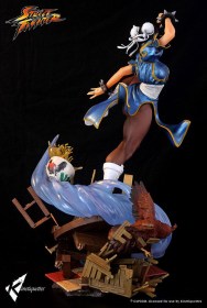 Chun Li The Strongest Woman in The World Street Fighter 1/4 Diorama by Kinetiquettes
