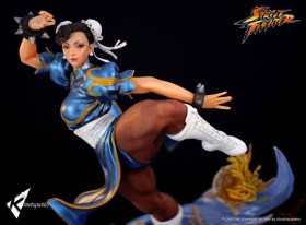 Chun Li The Strongest Woman in The World Street Fighter 1/4 Diorama by Kinetiquettes